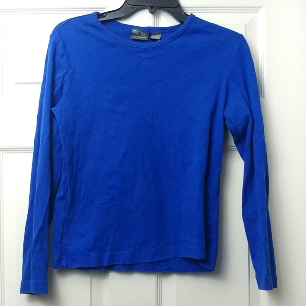 4/$15 💗 ADDITIONS BY CHICOS Size S Blue Long Sleeved Top